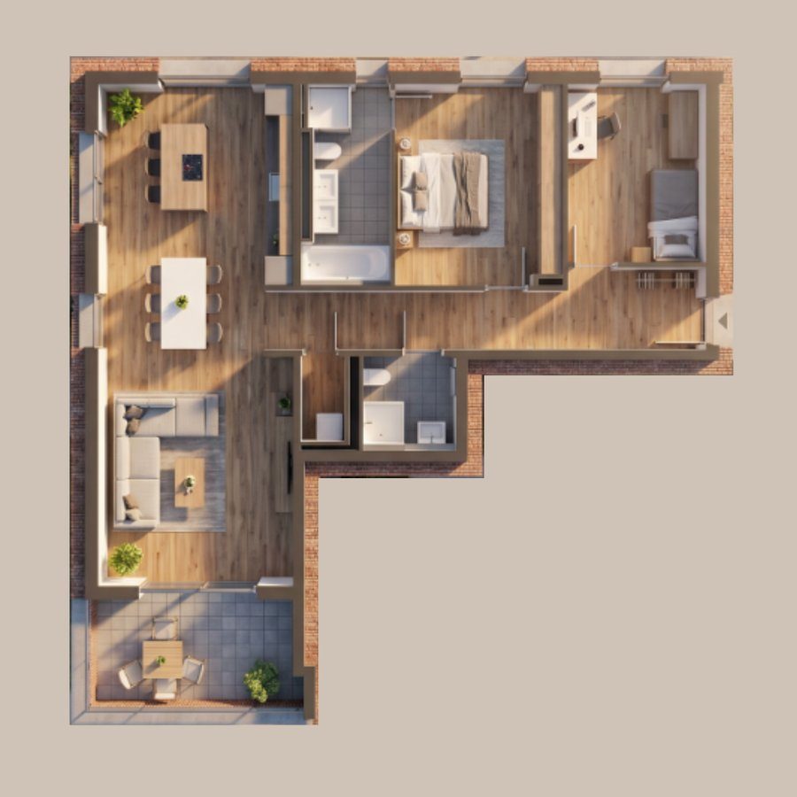 Grundriss B.1.W1